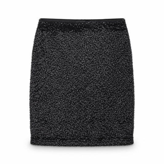 Divided Womens Black   A-Line Skirt Size 8
