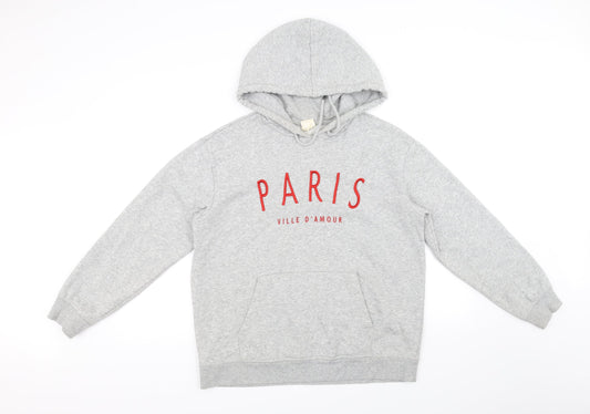 H&M Womens Grey   Pullover Jumper Size S