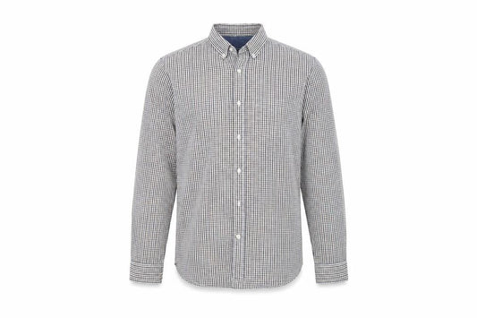 Next Mens White Striped   Button-Up Size M