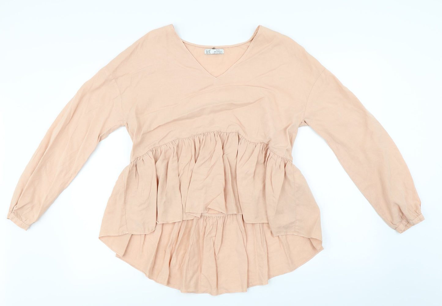 Zara Womens Pink   Basic Blouse Size S