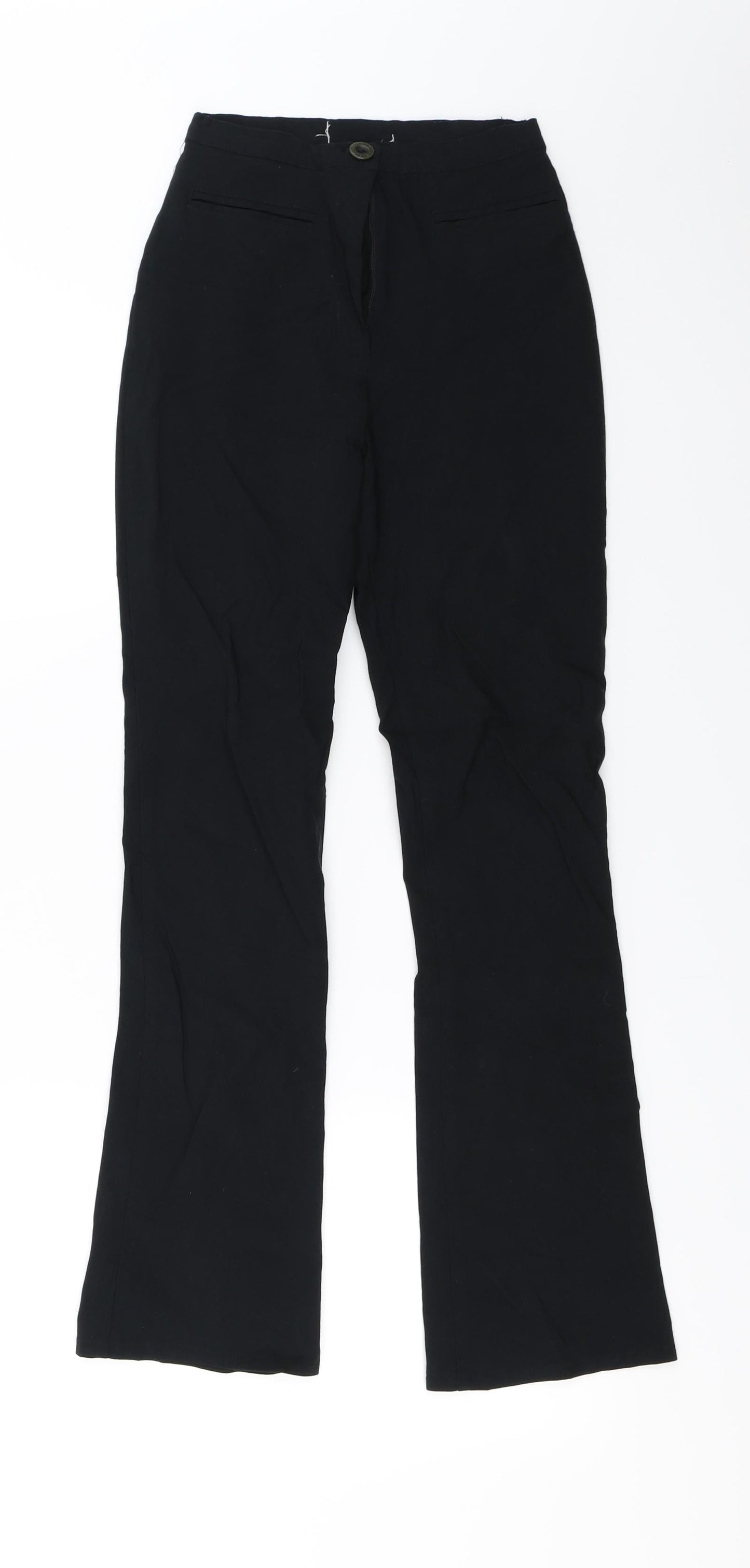Preworn  Womens Black   Trousers  Size 23 in L25 in