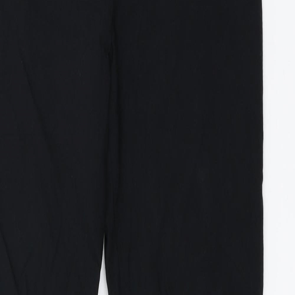 Preworn  Womens Black   Trousers  Size 23 in L25 in