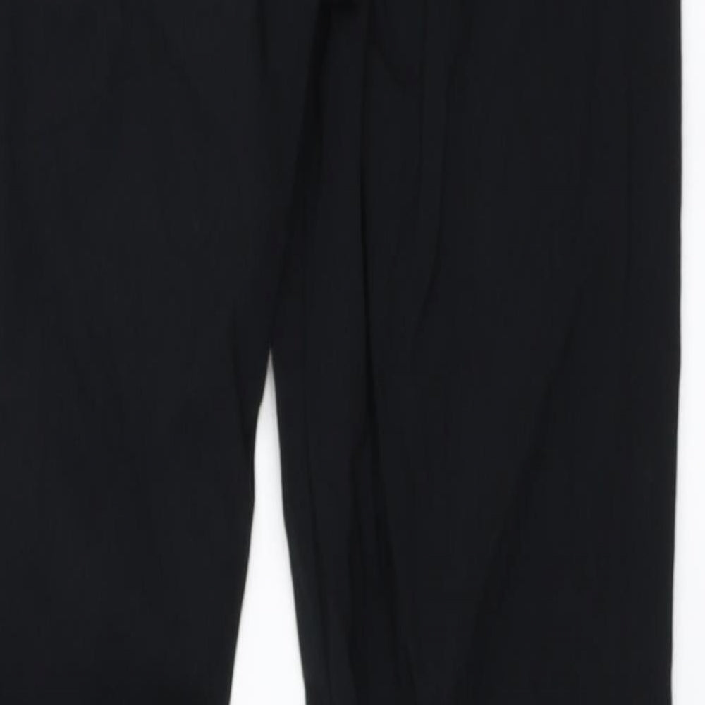 Preworn  Womens Black   Trousers  Size 23 in L25 in