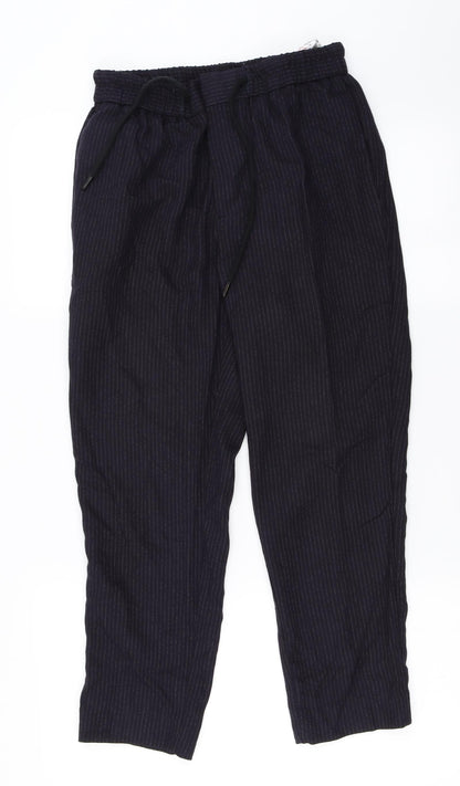 Preloved Topman  Mens Blue   Trousers  Size 24 in L22 in - Front