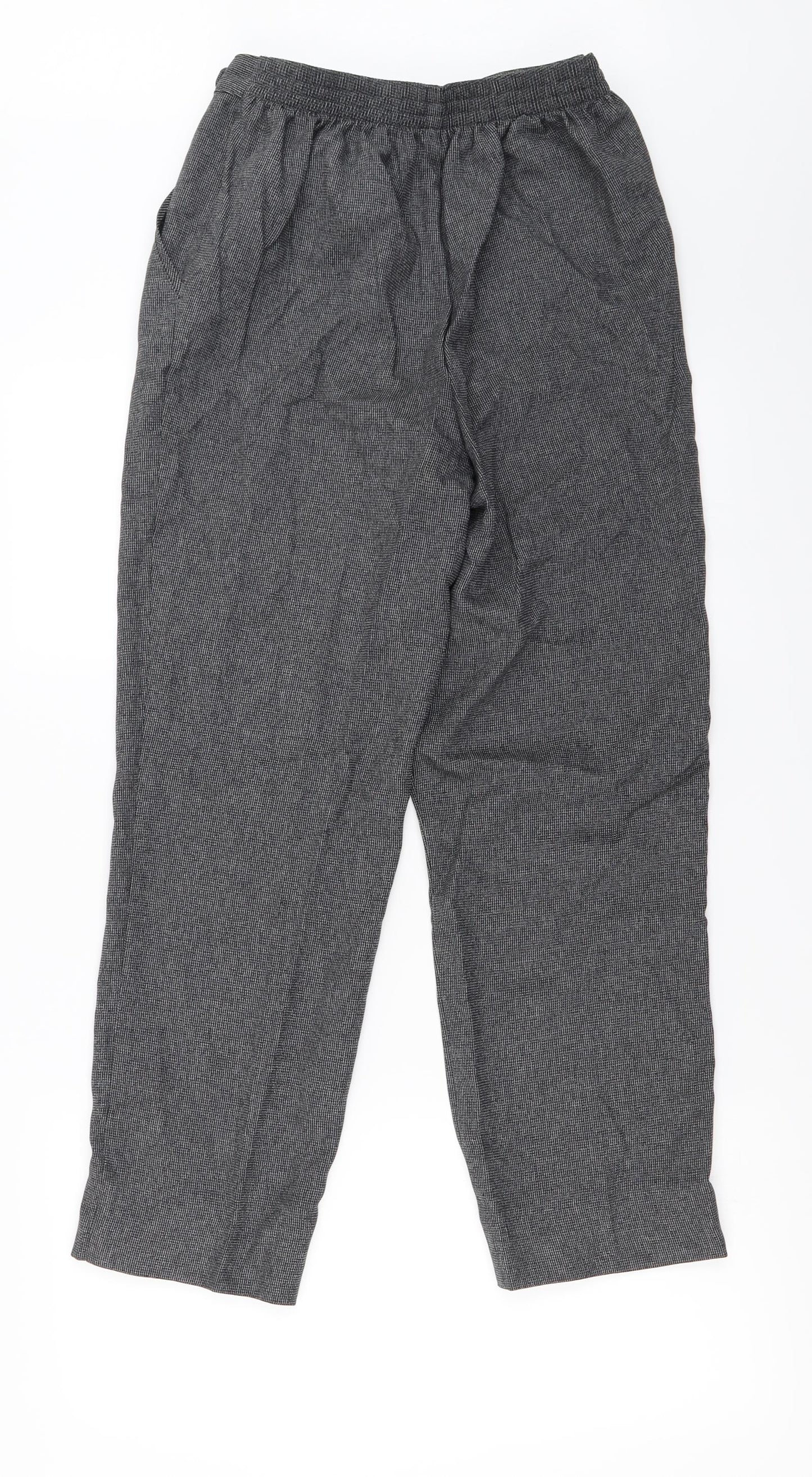 Marks and Spencer  Womens Grey   Trousers  Size 10 L25 in
