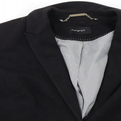 Autograph   Womens Black   Jacket Blazer Size 14