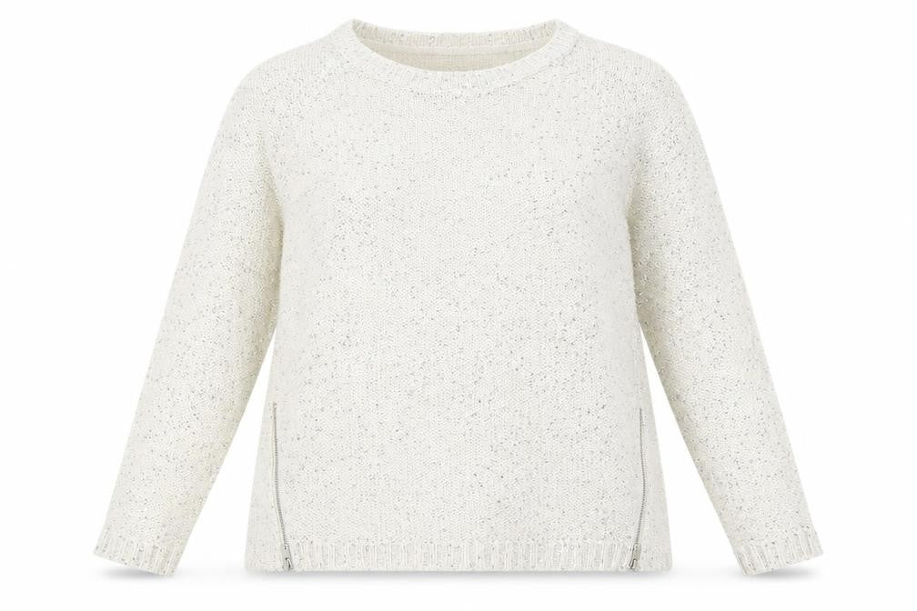 CMD Womens Ivory   Pullover Jumper Size 18
