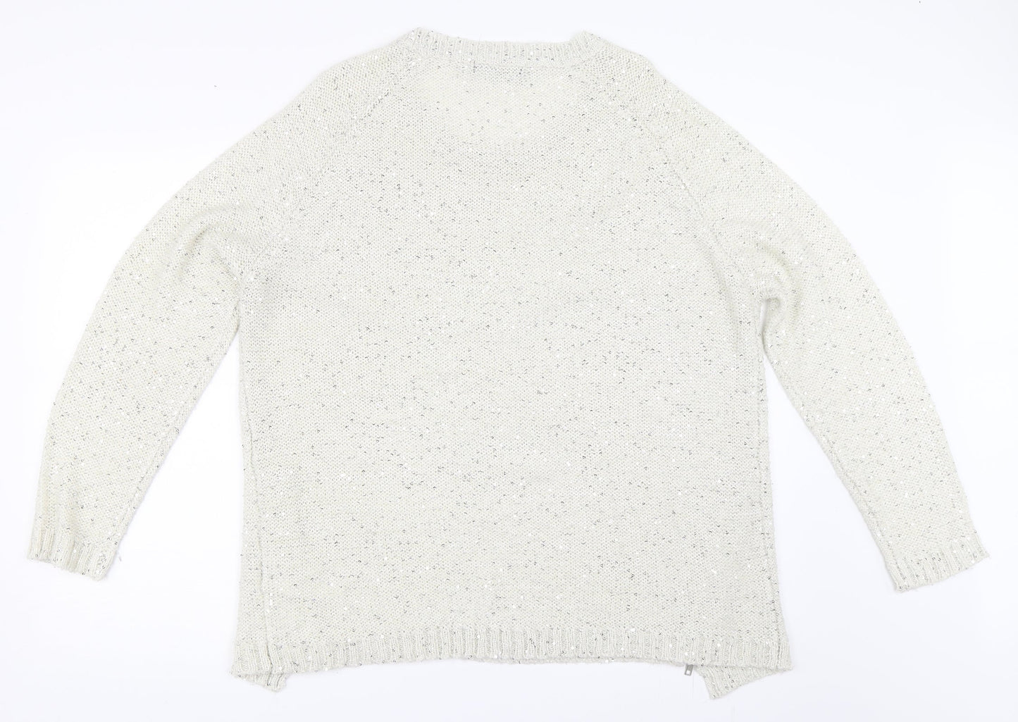 CMD Womens Ivory   Pullover Jumper Size 18