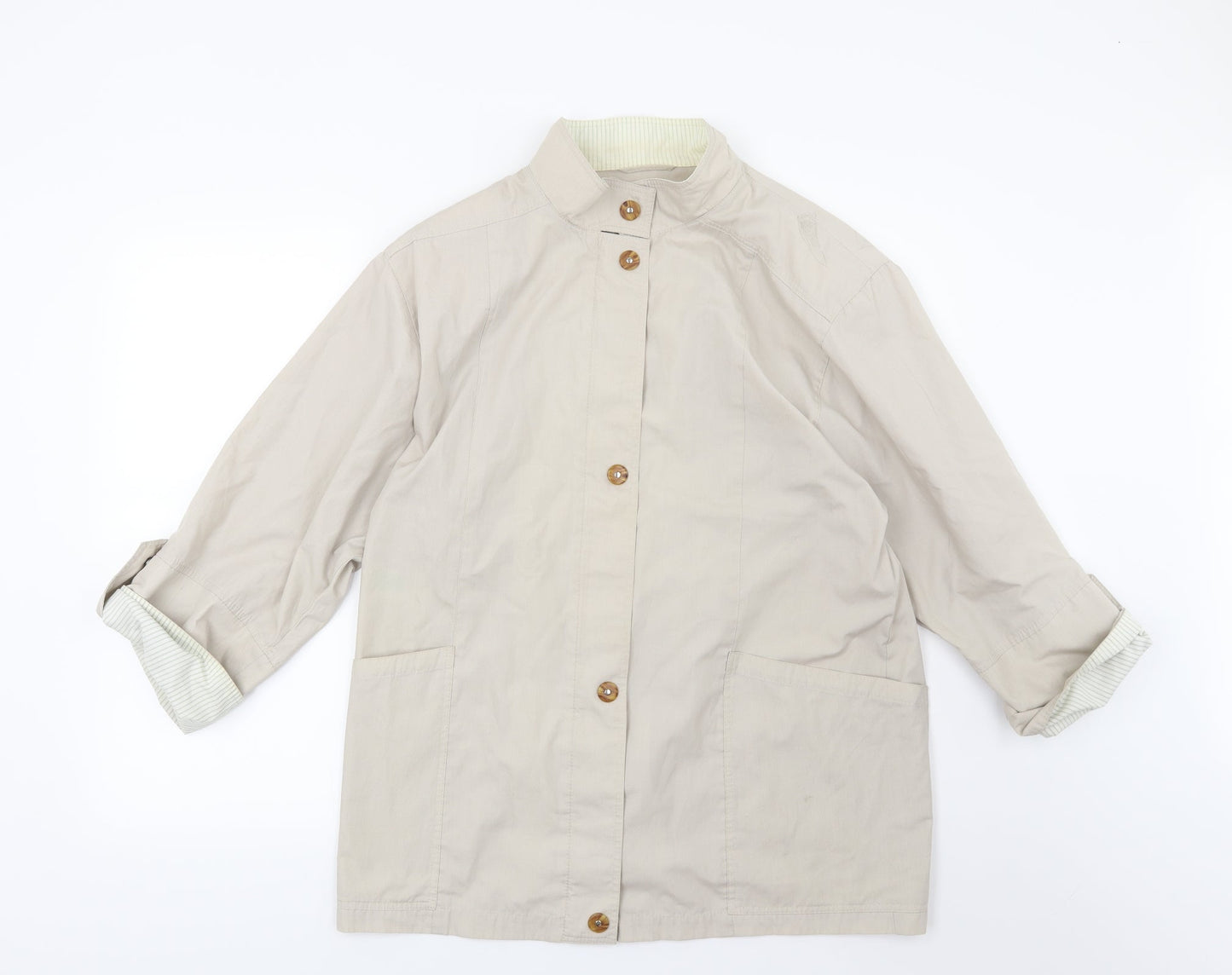 Marks and Spencer Womens Beige   Jacket  Size 12