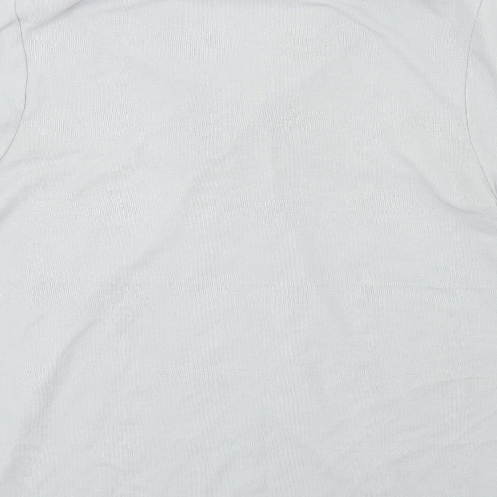 Alexandra Mens Grey  Jersey  Polo Size L