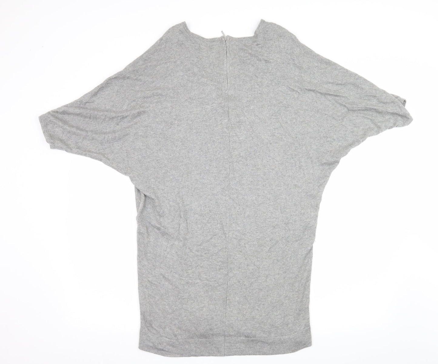Marks and Spencer Womens Grey  Knit Jumper Dress  Size 8