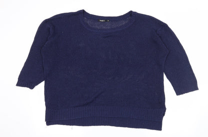 Pep&Co Womens Blue  Knit Pullover Jumper Size 18