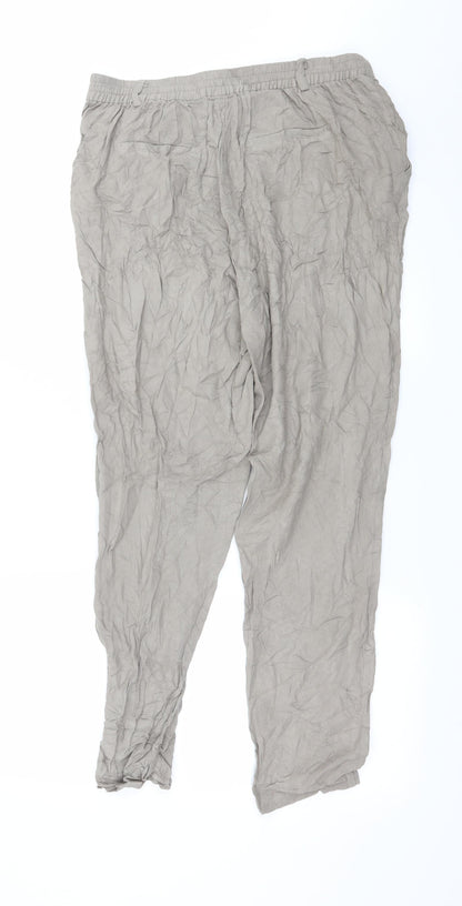 Preloved Days like this Womens Beige   Trousers  Size M L27 in - Back