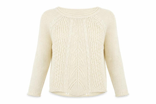 Atmosphere Womens Ivory  Knit Pullover Jumper Size 12
