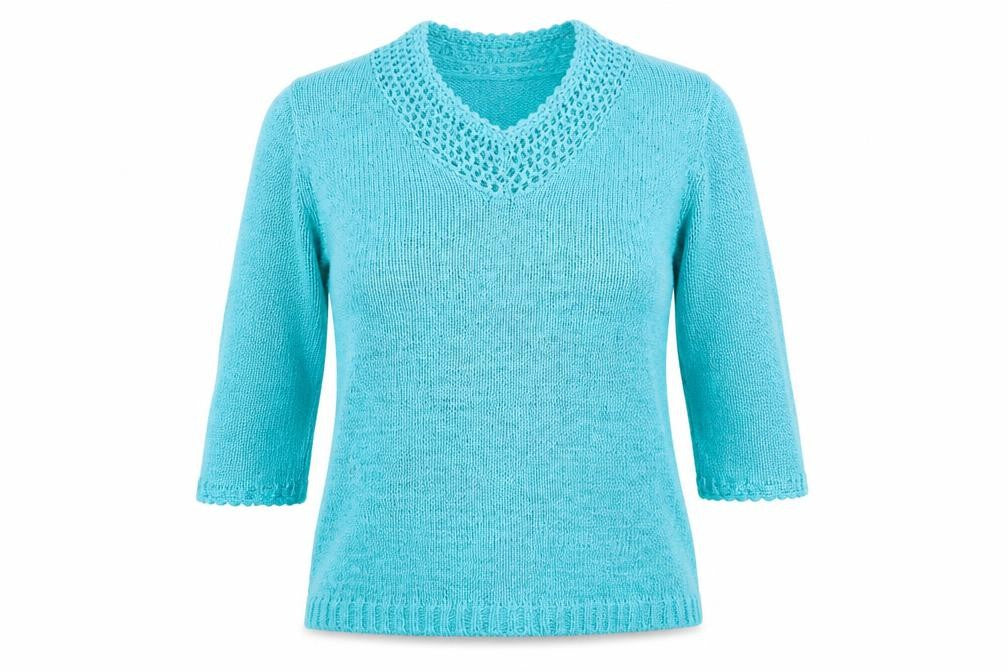 Paramour Womens Green  Knit Pullover Jumper Size L