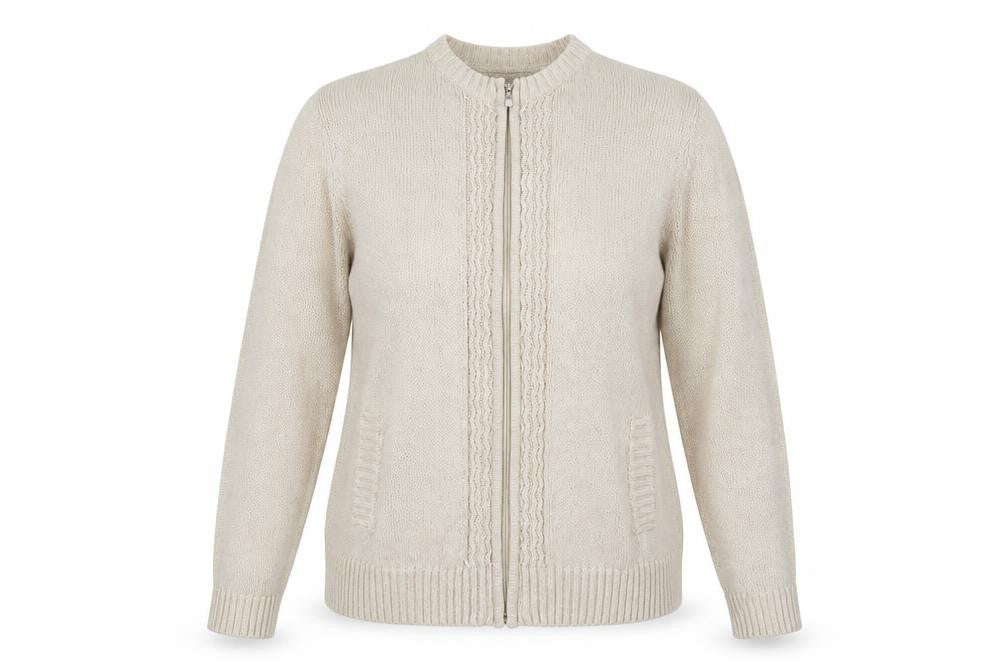 Isle Womens Brown   Cardigan Jumper Size 18