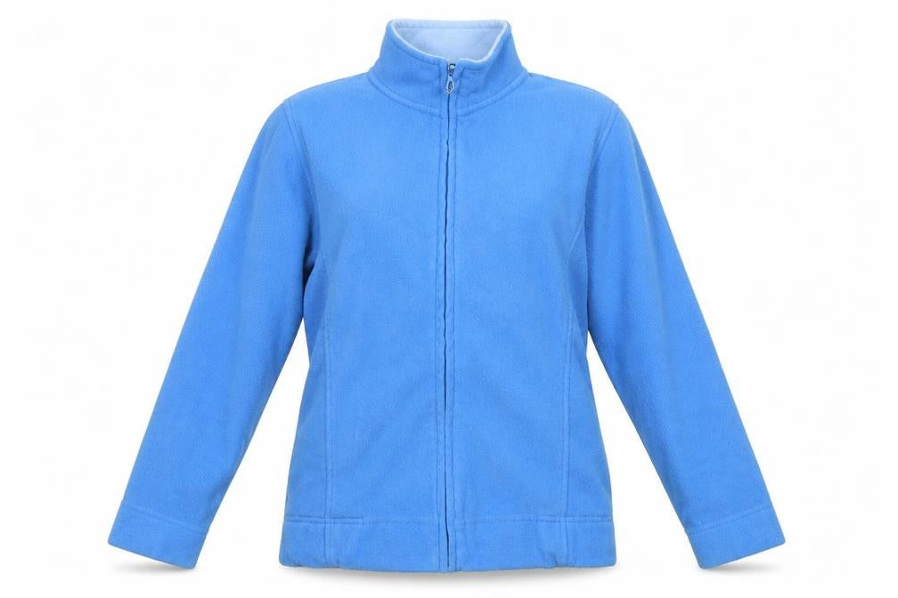 Isle Womens Blue  Fleece Jacket Coat Size M