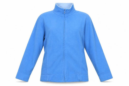 Isle Womens Blue  Fleece Jacket Coat Size M