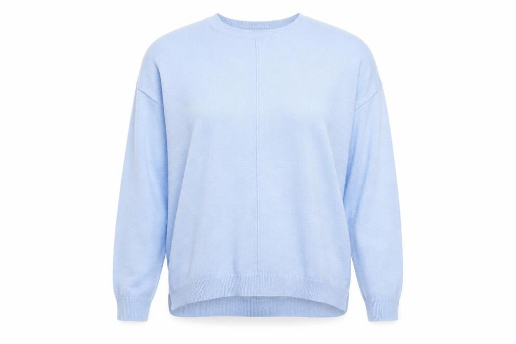 Marks  Womens Blue  Knit Pullover Jumper Size M