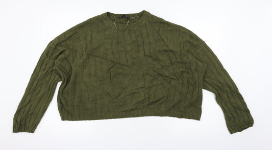 Primark Womens Green   Pullover Jumper Size 12