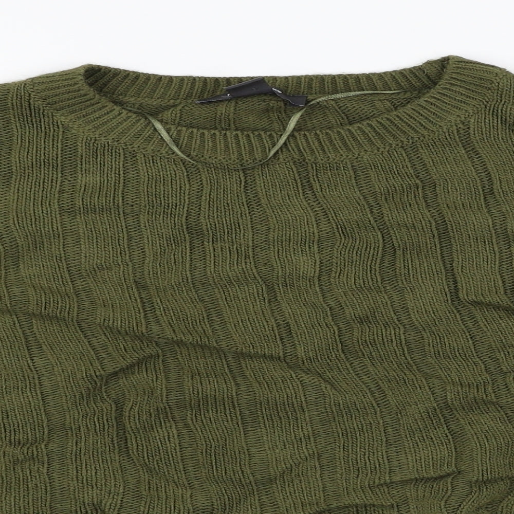 Primark Womens Green   Pullover Jumper Size 12