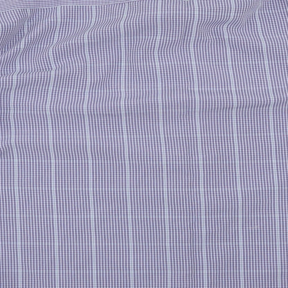 Island Earth Mens Blue Check   Button-Up Size L
