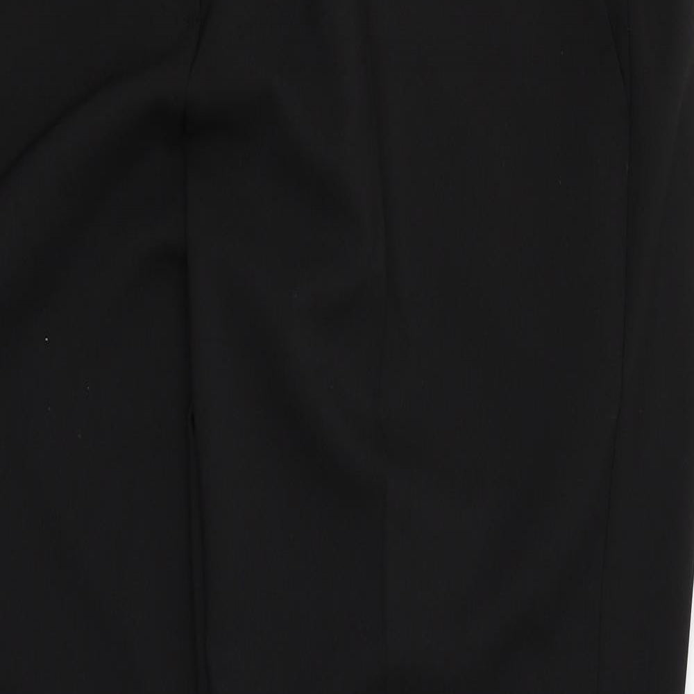 Select Womens Black   Dress Pants Trousers Size 18 L31 in - comes with belt