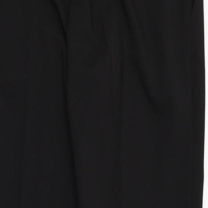 Select Womens Black   Dress Pants Trousers Size 18 L31 in - comes with belt