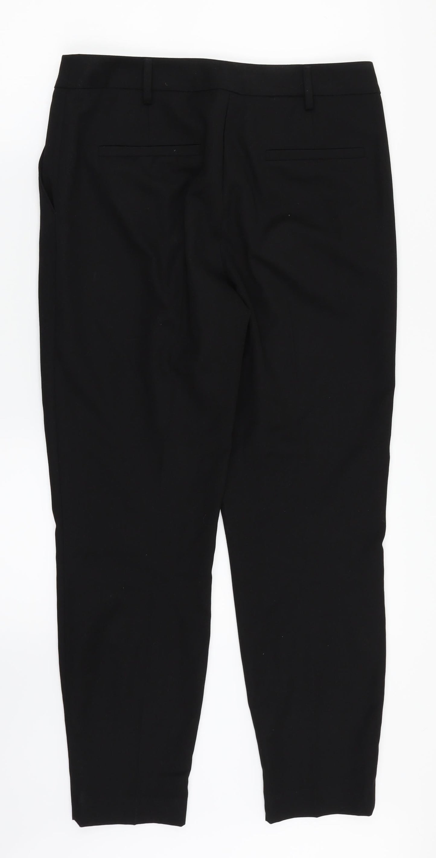 F&F Womens Black   Dress Pants Trousers Size 10 L26 in