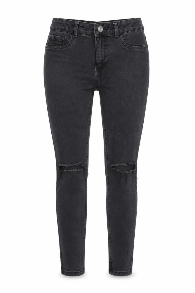 New Look Womens Black  Denim Skinny Jeans Size 10 L23 in