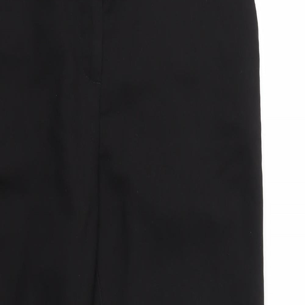 H&M Womens Black   Trousers  Size 10 L25 in