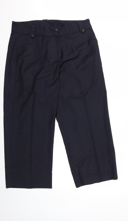 Preworn Womens Blue   Trousers  Size 36 in L25 in