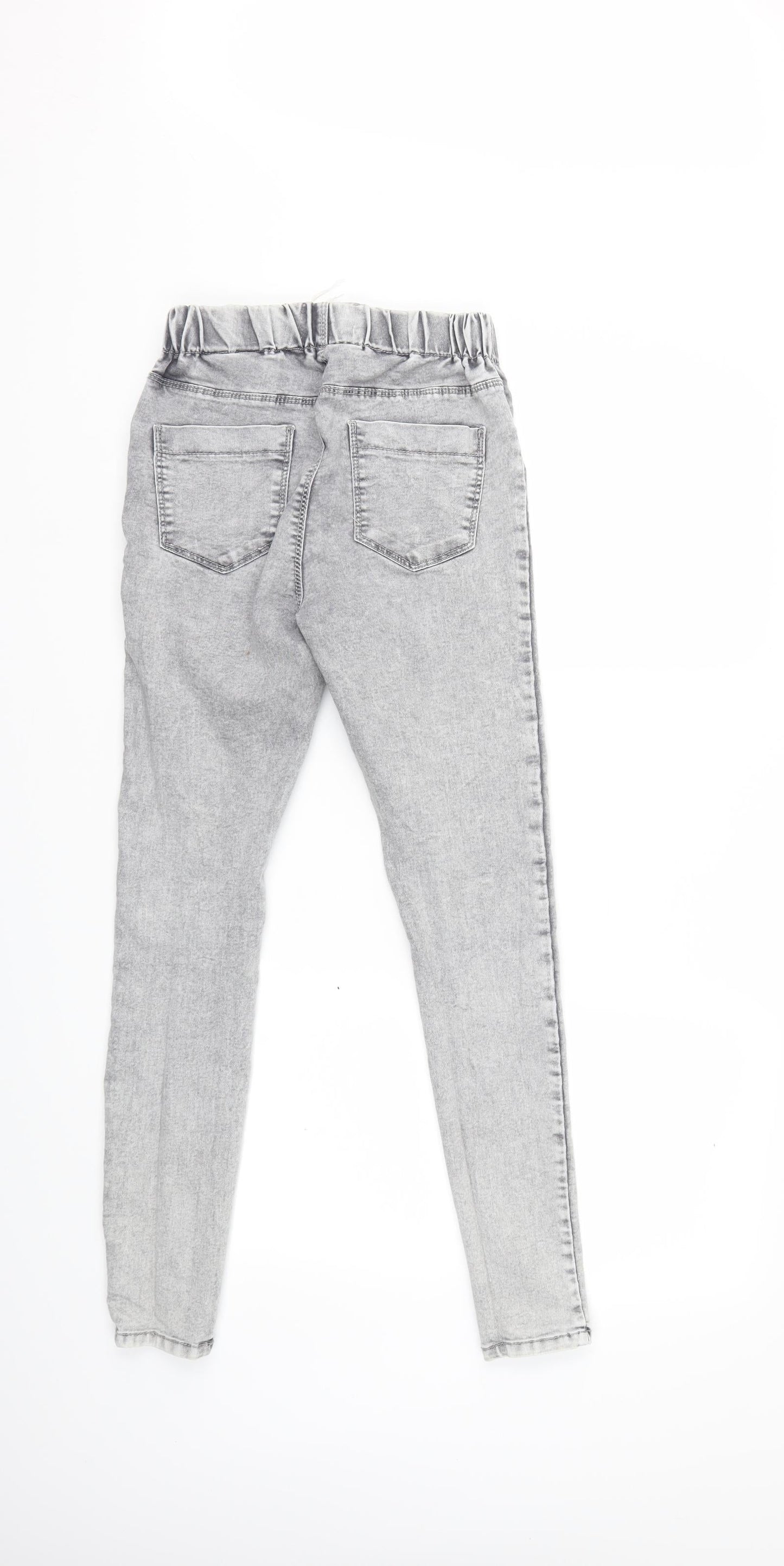Papaya Womens Grey  Denim Jegging Jeans Size 10 L27 in