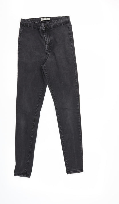 Preloved Denim & Co. Womens Black  Denim  Jeans Size 12 L27 in - Front
