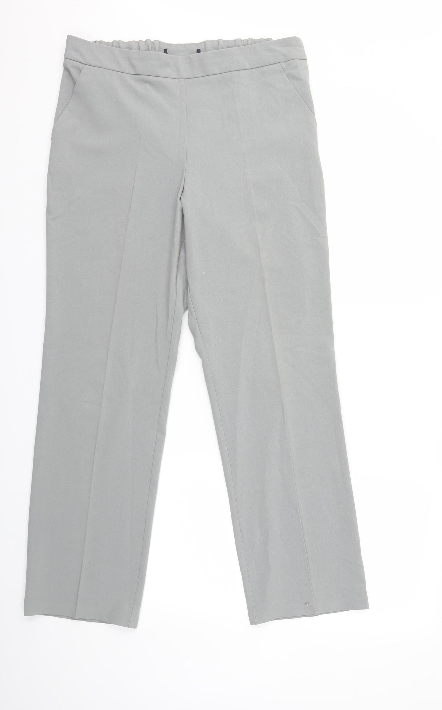 Preworn Womens Grey   Trousers  Size 32 in L29 in