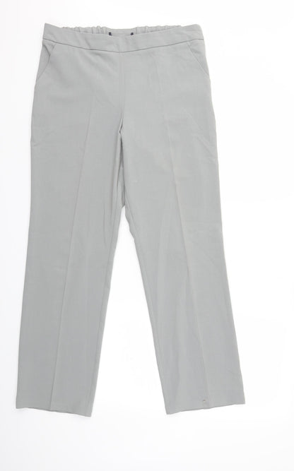 Preworn Womens Grey   Trousers  Size 32 in L29 in