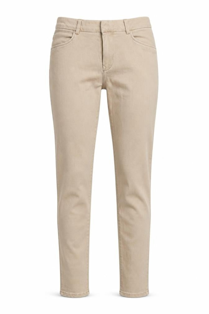 Womens Beige  Denim Skinny Jeans Size 28 in L30 in