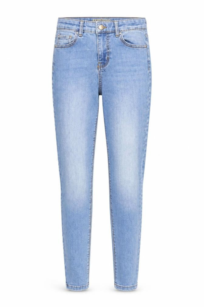 Denim & Co. Womens Blue  Denim Skinny Jeans Size 10 L30 in