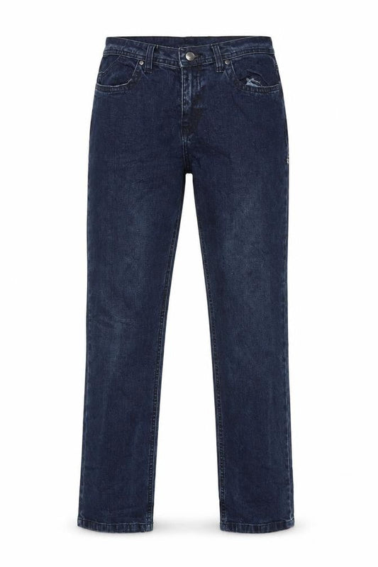 elle nov Womens Blue  Denim Straight Jeans Size 30 in L30 in