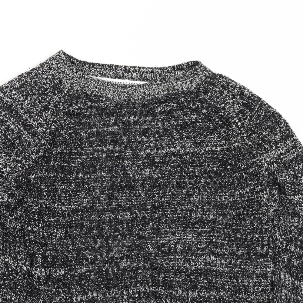 Papaya Womens Black   Pullover Jumper Size M
