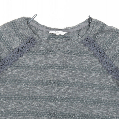 Next Womens Grey   Pullover Jumper Size 16