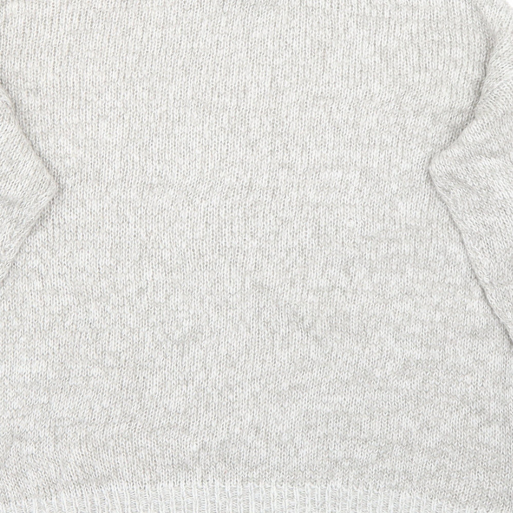 Newlook Womens Grey   Pullover Jumper Size M