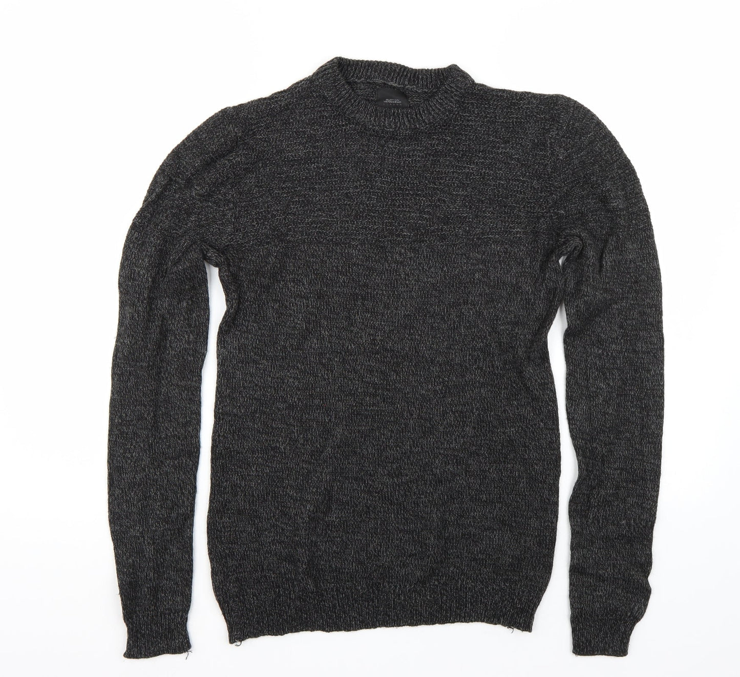 Burton Mens Grey   Pullover Jumper Size S