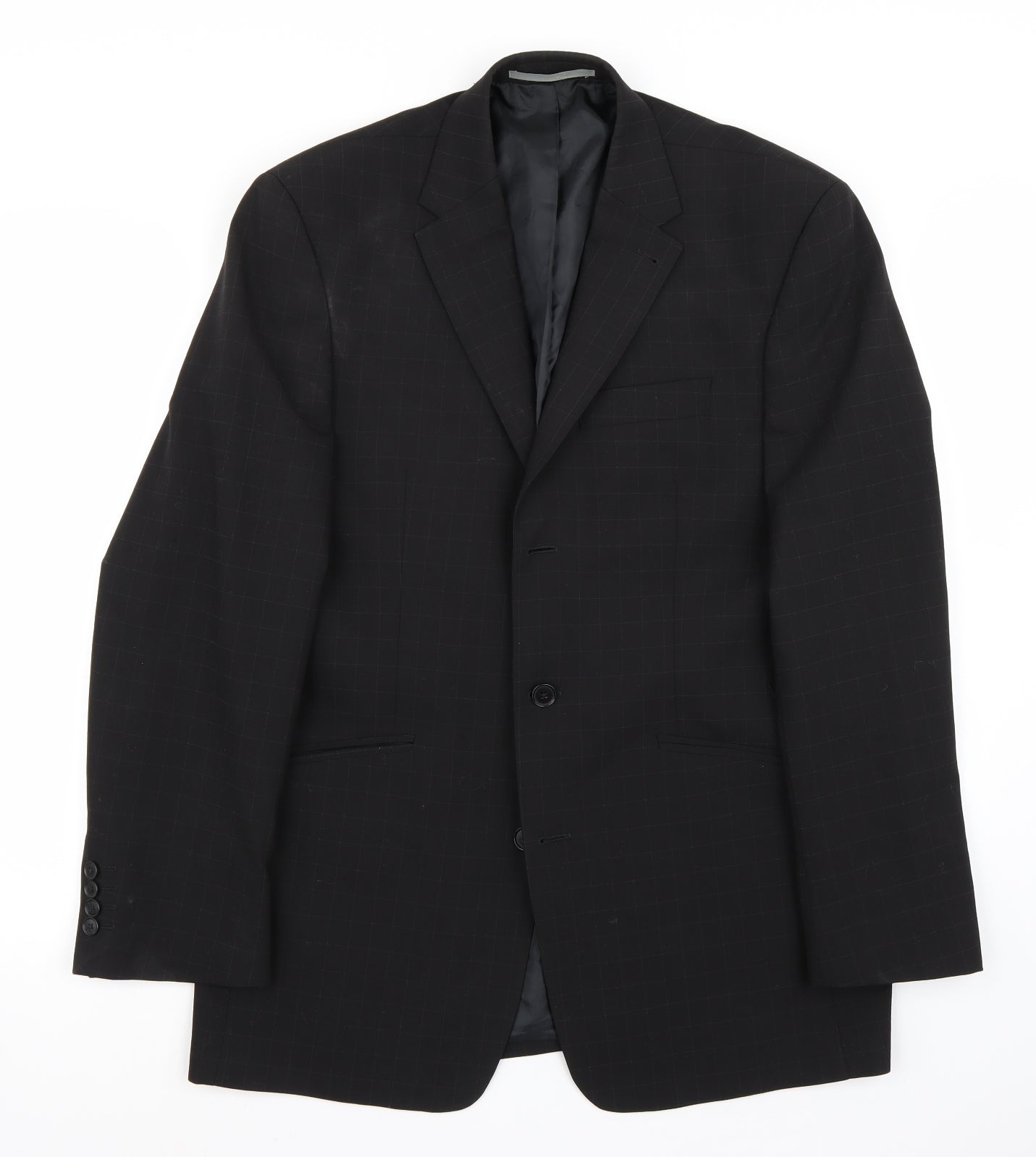Marks and Spencer Mens Black   Jacket Suit Jacket Size 40