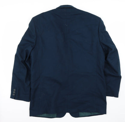 BHS Mens Blue   Jacket Suit Jacket Size 42