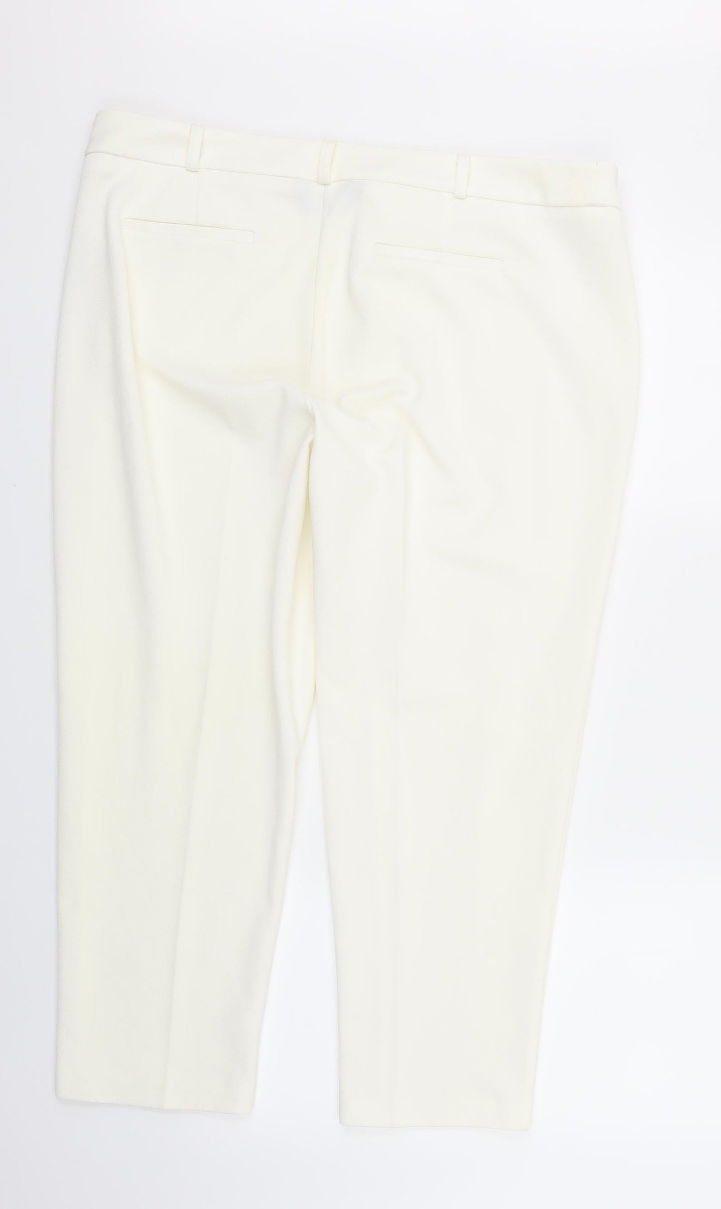 Dorothy Perkins Womens White   Sweatpants Trousers Size 16