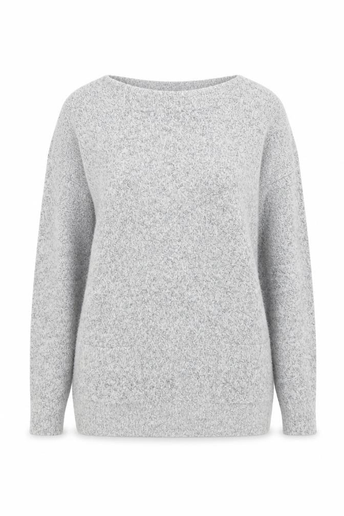 M&Co Womens Grey   Basic T-Shirt Size 8