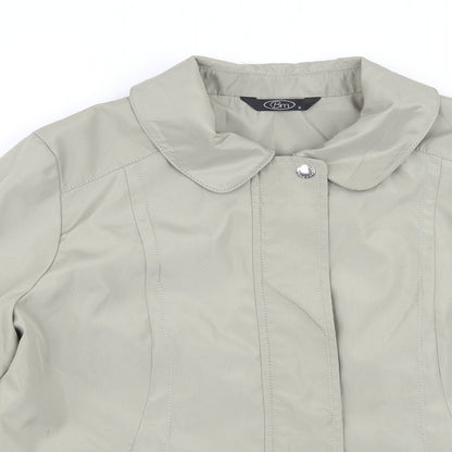 Bonmarché Womens Green Bomber Jacket Jacket One Size