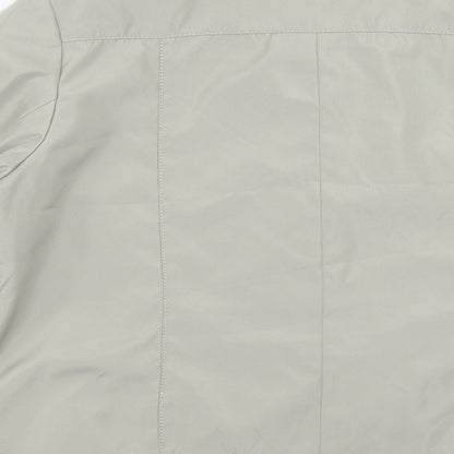 Bonmarché Womens Green Bomber Jacket Jacket One Size