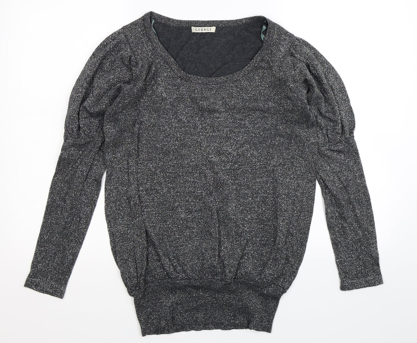 George Womens Silver   Pullover Jumper Size 14